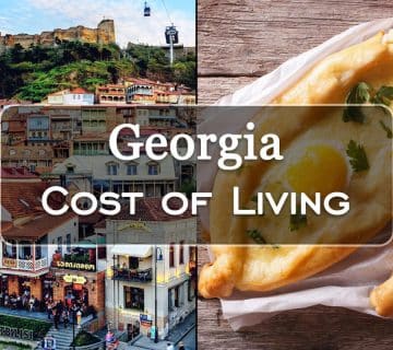 Average cost of living in Georgia