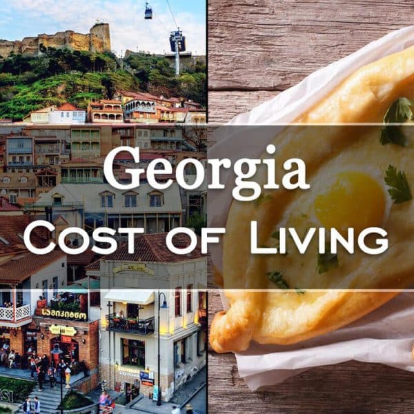 Average cost of living in Georgia