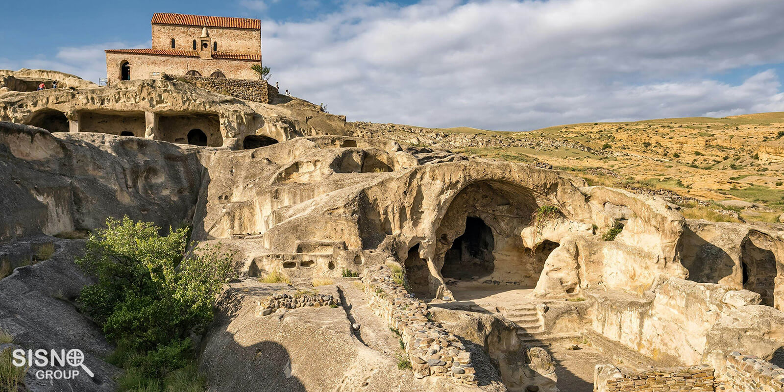 Uplistsikhe cave in georgia