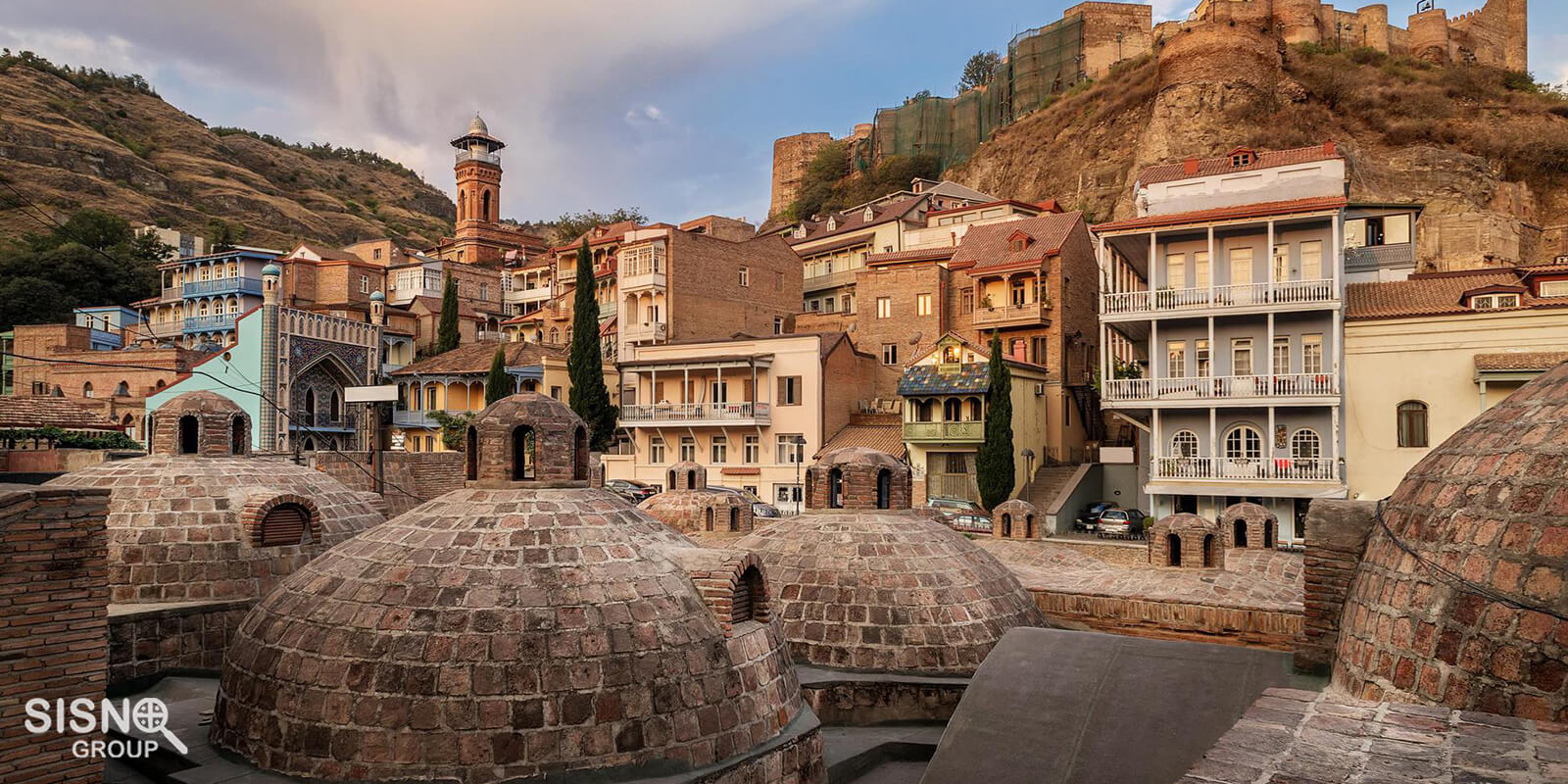 Historic sulphur baths in Tbilisi